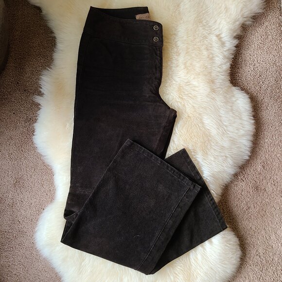 Vintage Skotts Suede Pants - Picture 6 of 10